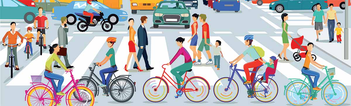 Piétons, cyclistes : savoir les respecter - Permisécole